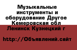 Музыкальные инструменты и оборудование Другое. Кемеровская обл.,Ленинск-Кузнецкий г.